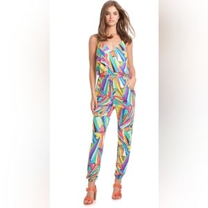 Trina Turk Swim Cover Lounge Jumpsuit